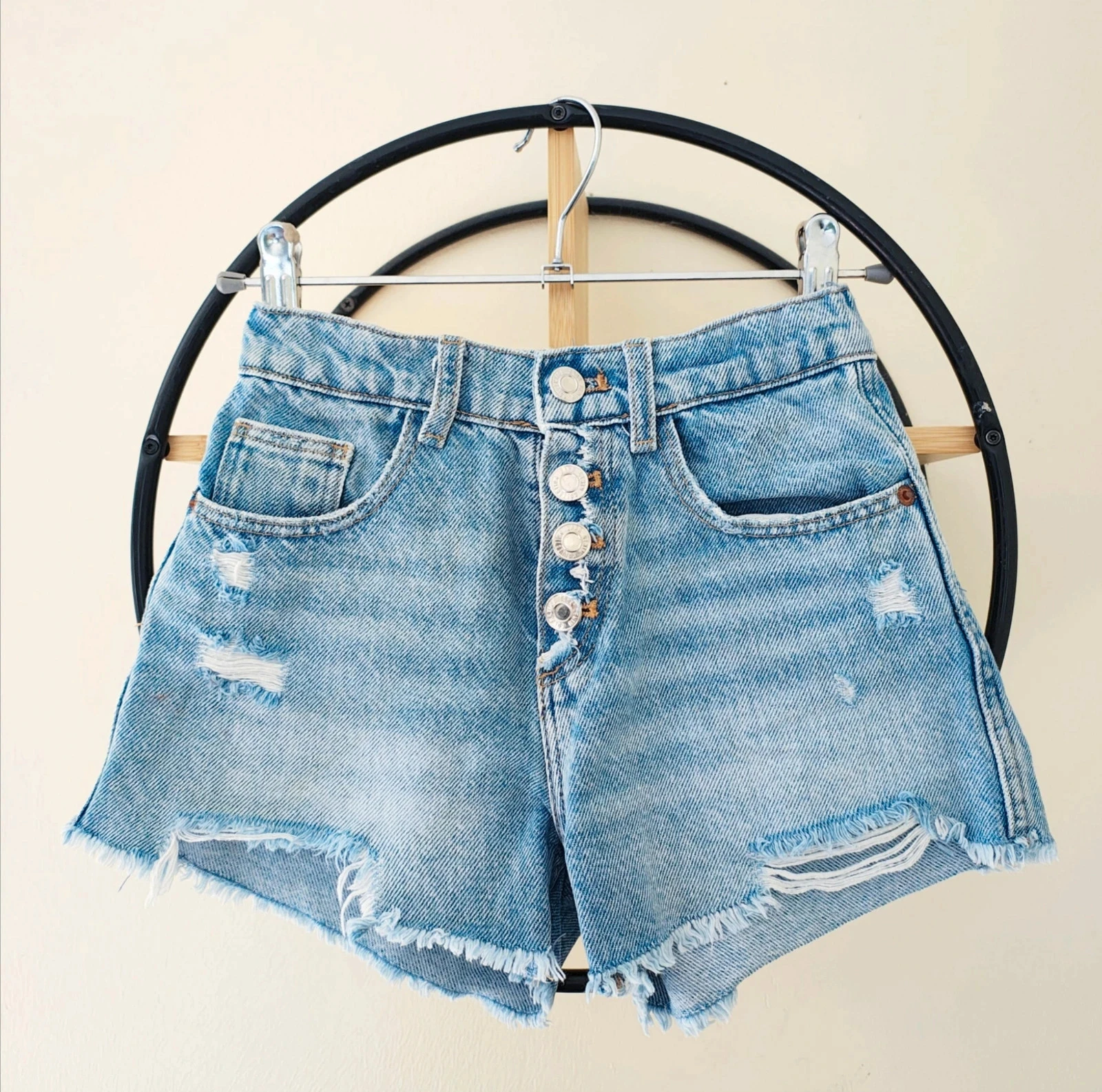 8 ans short en jean Zara